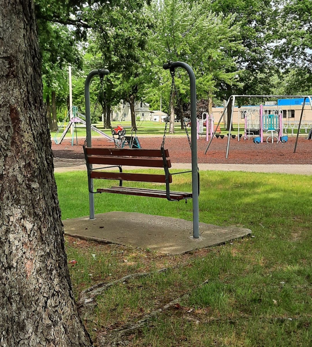 Bench Swing and playground swings