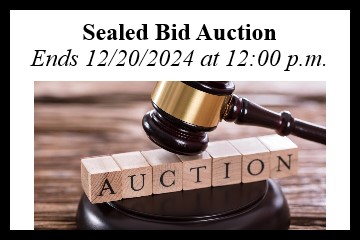 Auction Gavel Sealed Bid